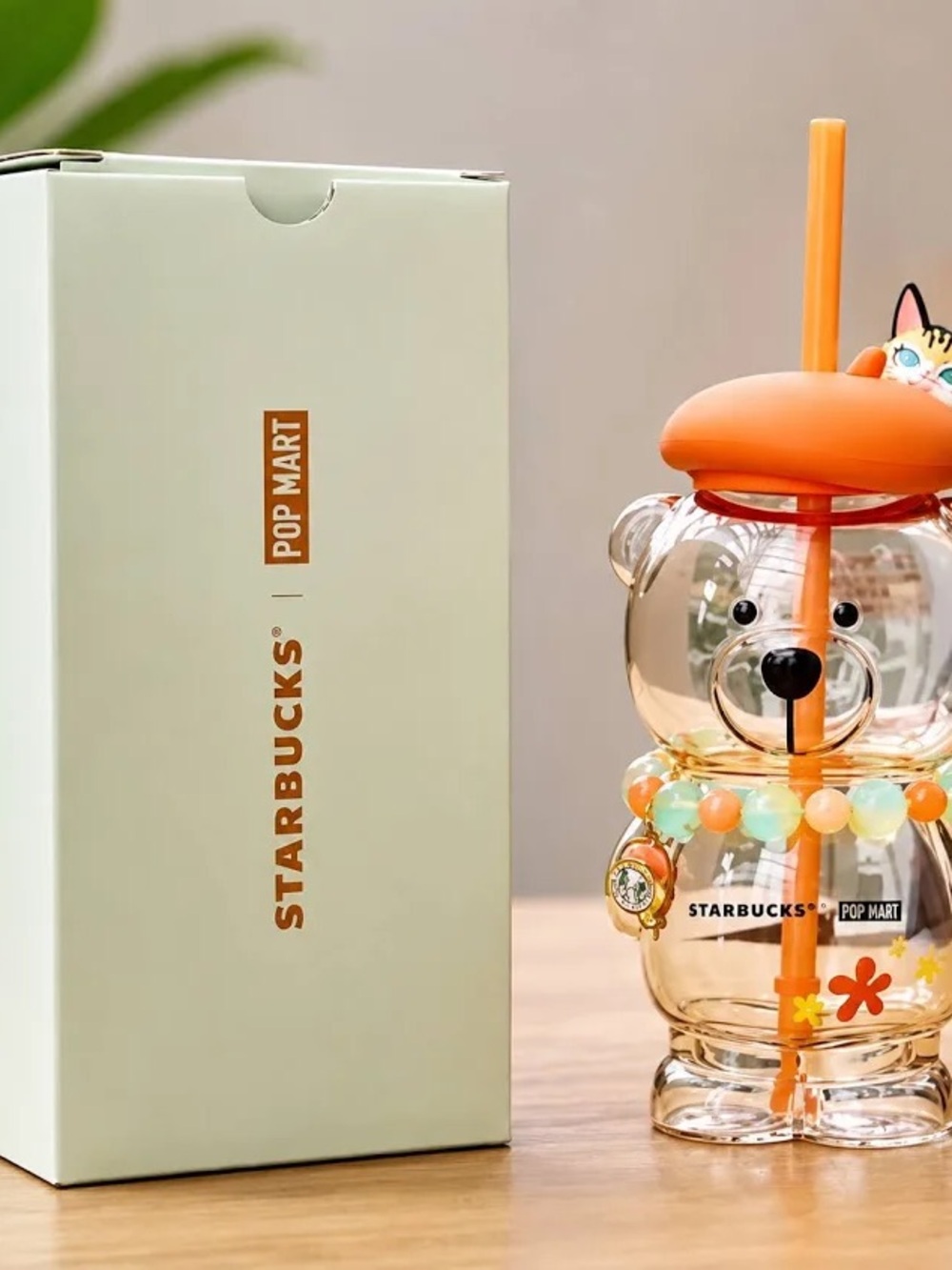 Starbucks x pop part exclusive bear cup